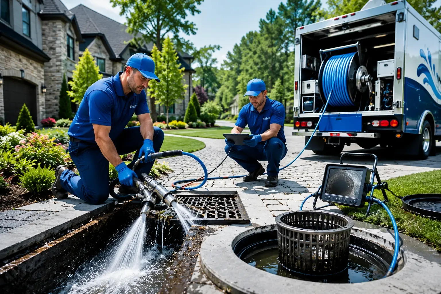 Local outdoor drain cleaning professionals in La Salle, MN