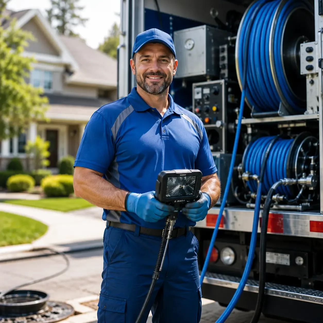 Local outdoor drain cleaning specialists in La Salle, MN